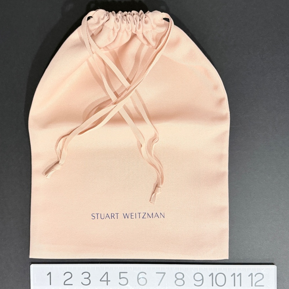 Stuart Weitzman Designer Shoe & Purse Handbag Drawstring Dustbag Pouch Accessory